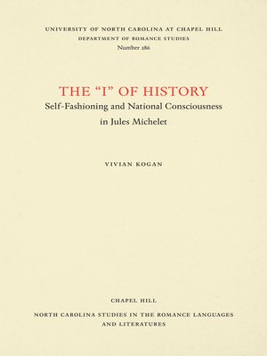 cover image of The "I" of History